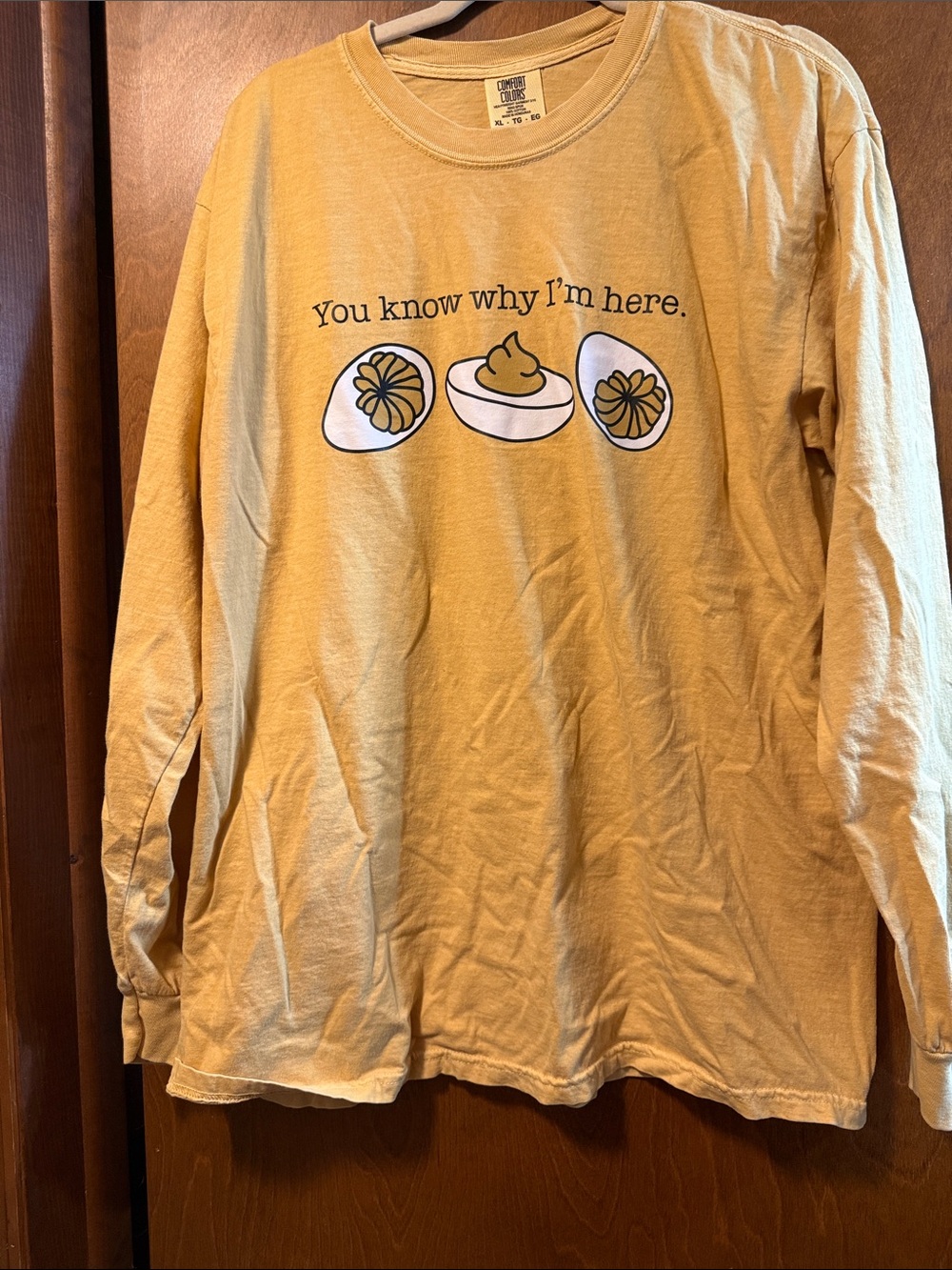 Comfort Colors Vintage Wash Tee - Mustard